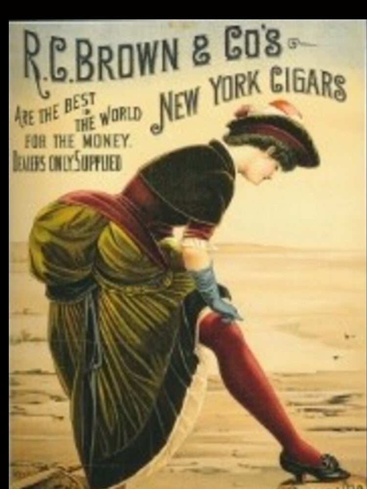 New York’s Best Cigars – Vintage R.C. Brown & Co. Poster by RetroRabbitCo