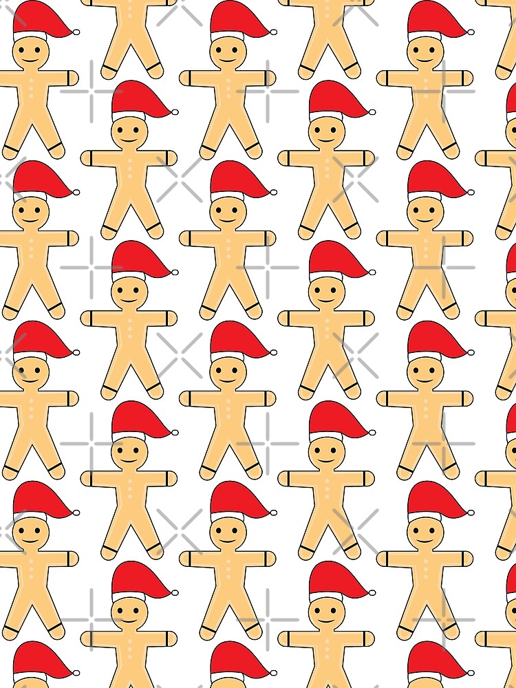 gingerbread man icon t-shirt | gingerbread t-shirt by KARTICK DUTTA