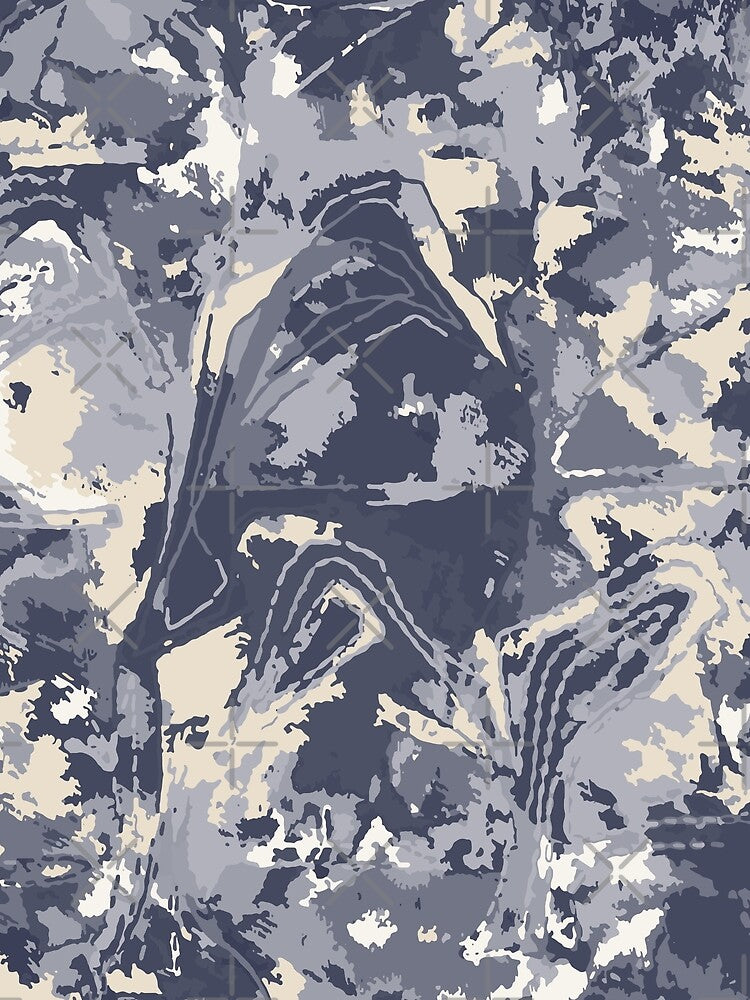 Abstract Grey Exclusive Pattern by LIRAZ ZIV