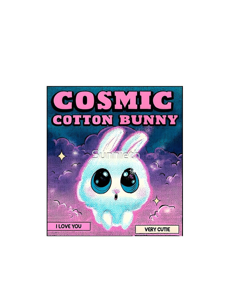 Cosmic cotton bunny by Sunnieth