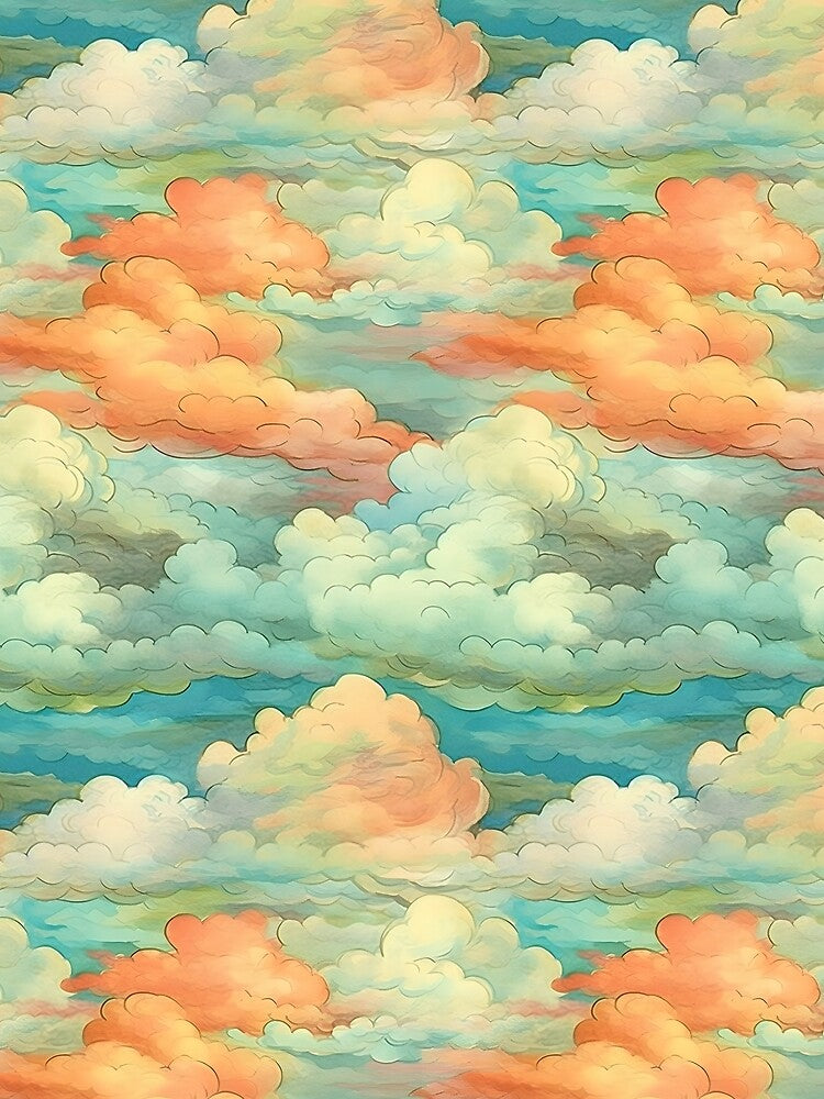 Soft clouds pattern by kubranurgullu