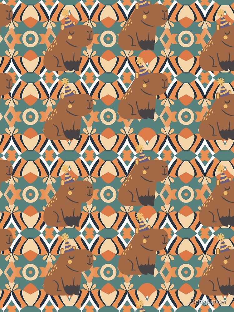 Capybara Pattern by BettySpicer