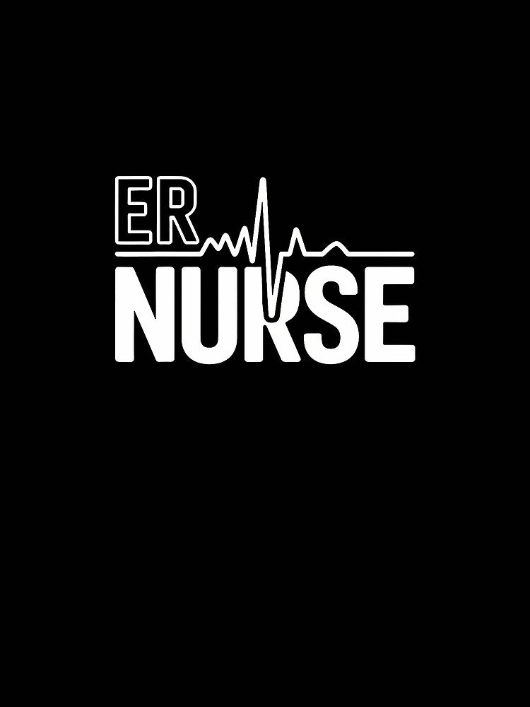 Cool Emergency Nurse Art , Emergency Room Rn by Mdcazeem