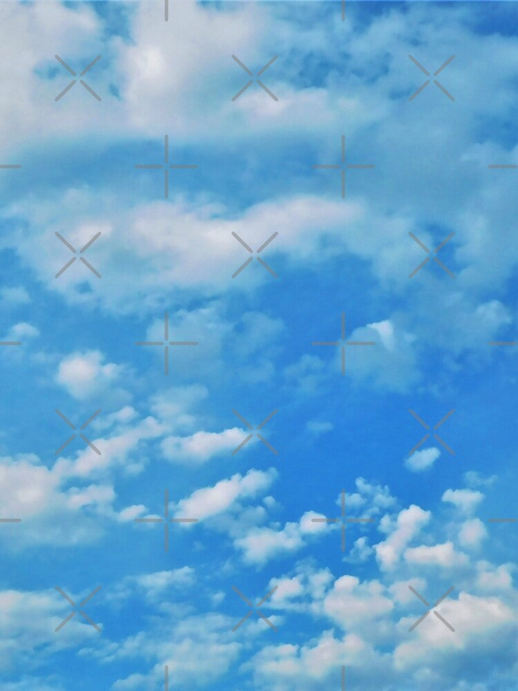 watercolor blue clouds by leiriin