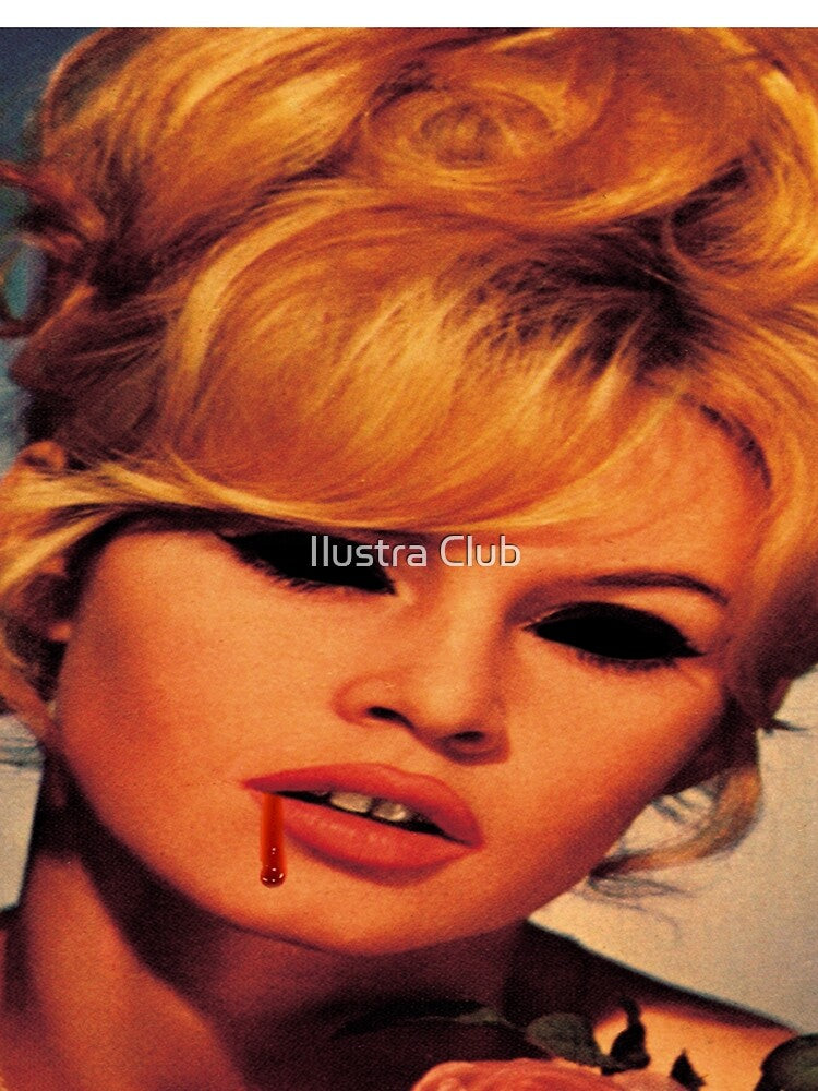 vintage blondie by Ilustra Club