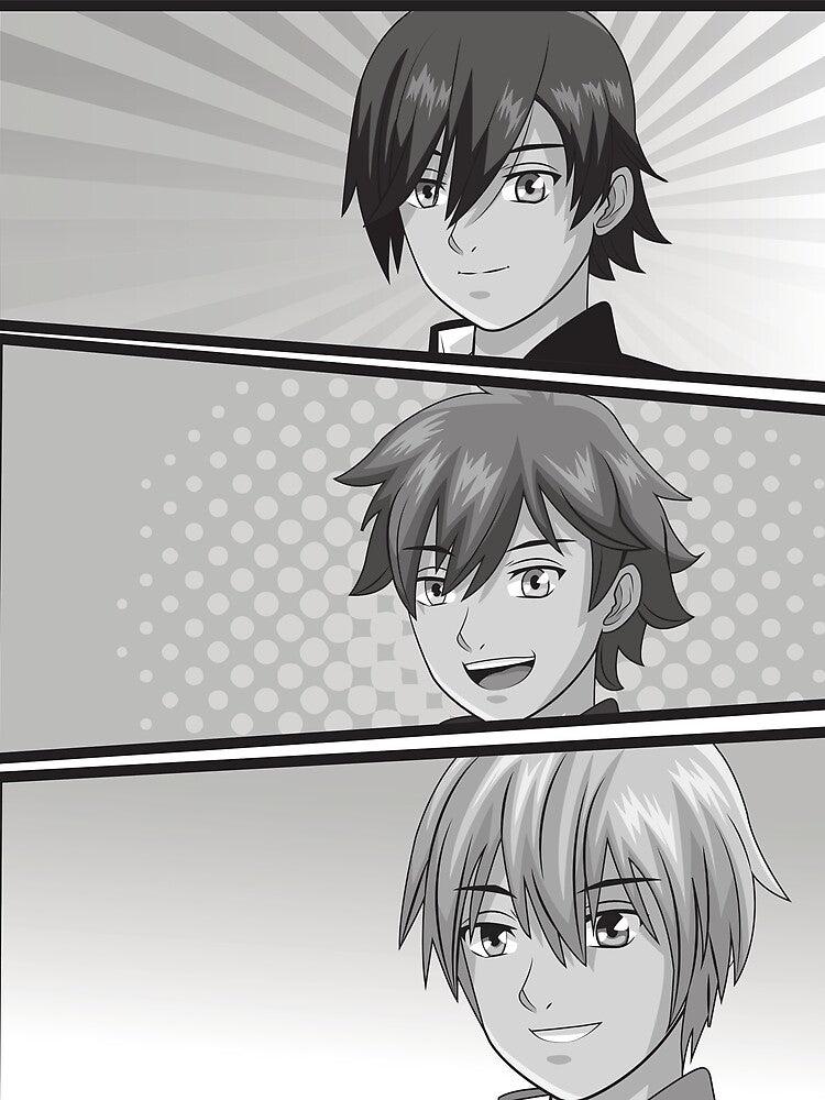 Manga Anime Young Men by TheBrotherHouse