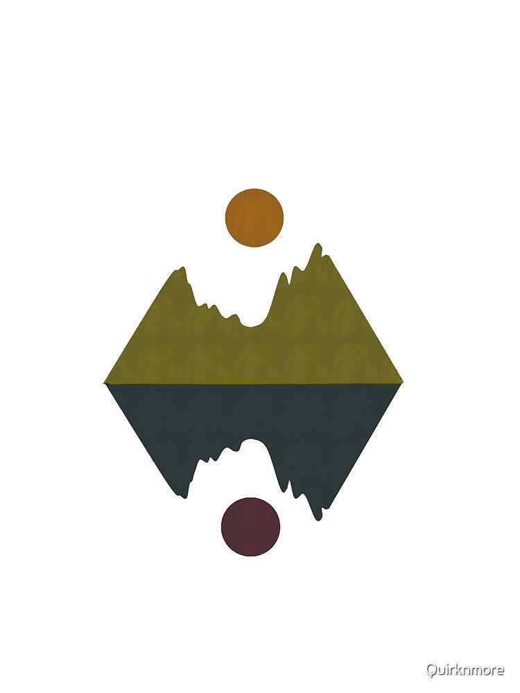 Day and night minimalist textured design by Quirknmore