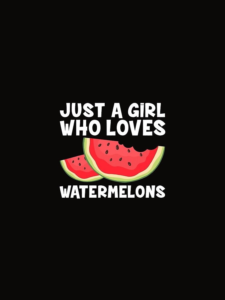Cool Watermelon Art For Women Girls Juicy Melon Fruit Summer by BalajiSoni