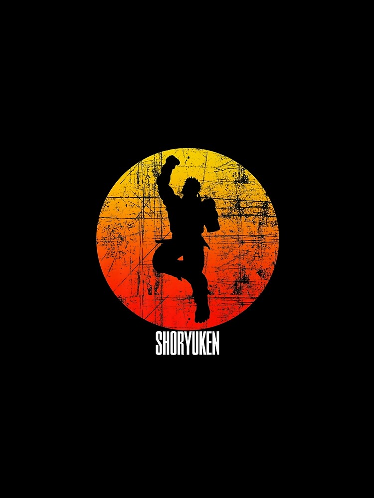 Retro Vintage Shoryuken Fighter Premium by UlTroidgh