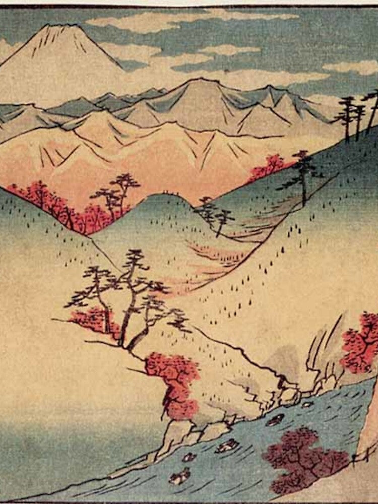 Hiroshige's Inume Pass in Kai Province by mosfunky