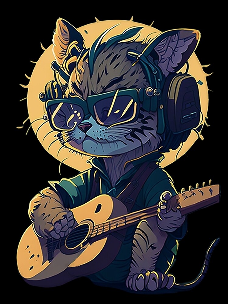 Guitar Cat by 3rd Eye Perceptions
