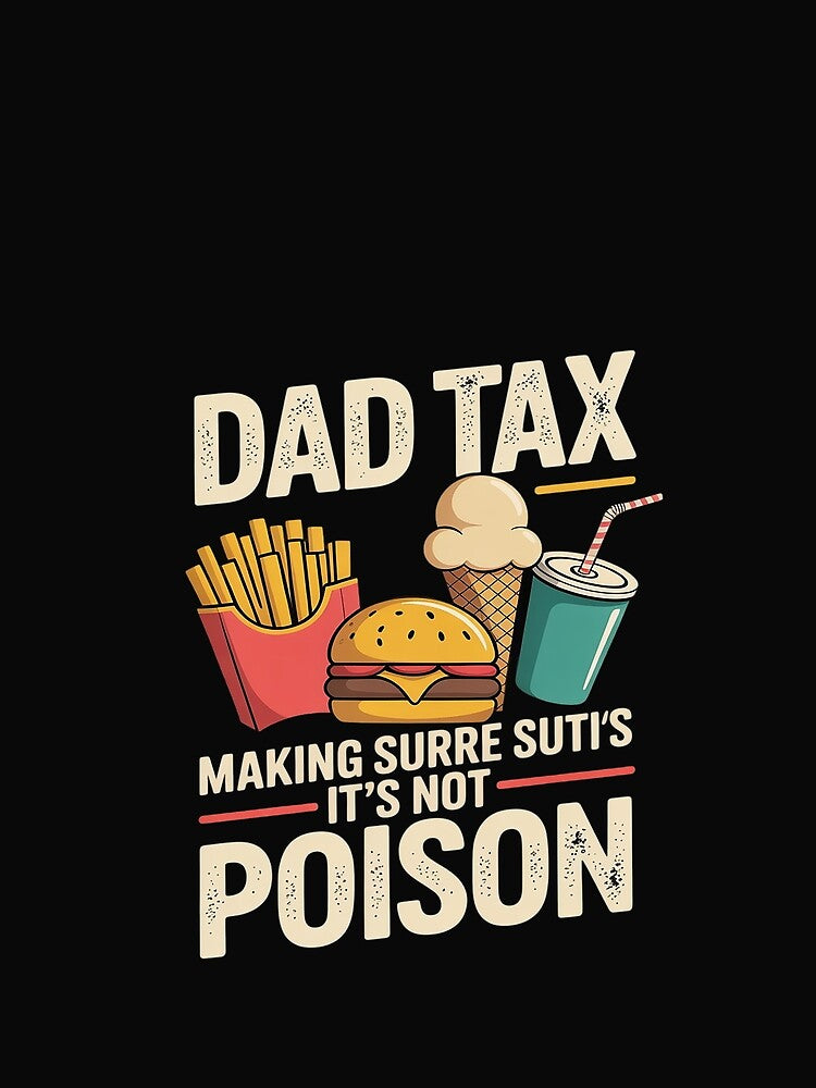 Dad Tax Making Sure It's Not Poison father's day men by Sutvaomom