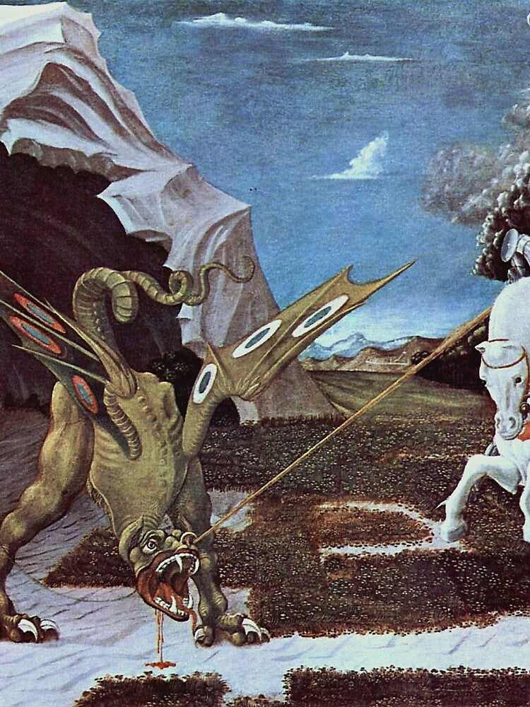 Paolo Uccello's St. George and the Dragon by mosfunky