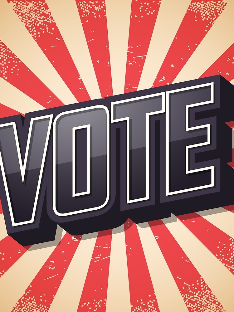 Retro Vote by randrgiftshop