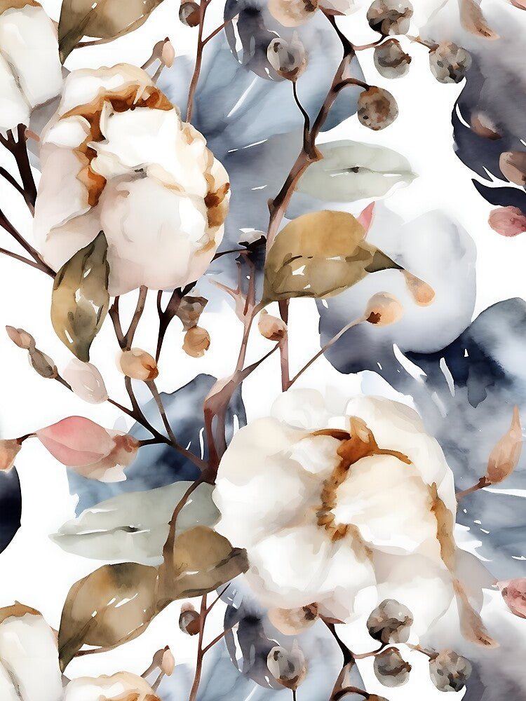 cotton flower by elegantpaterns