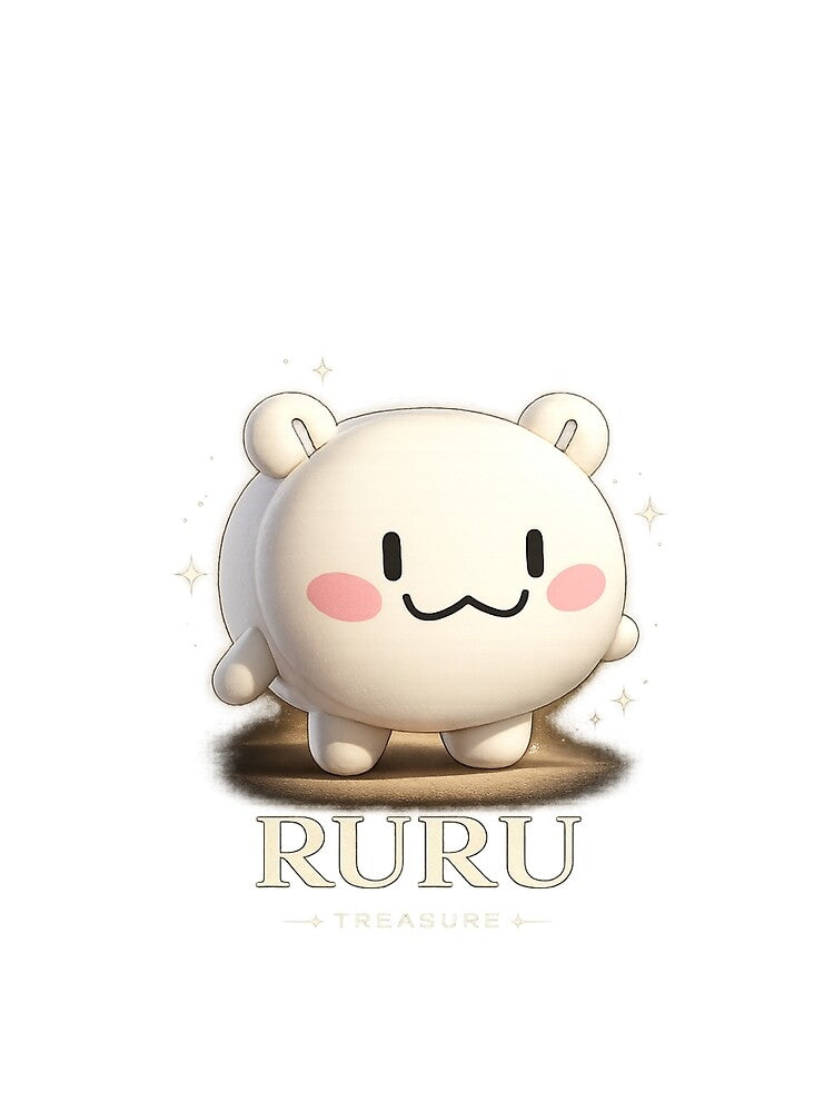 TREASURE NALLY-NA Ruru Cute TRUZ Mascot Tee Design by Valeree Store