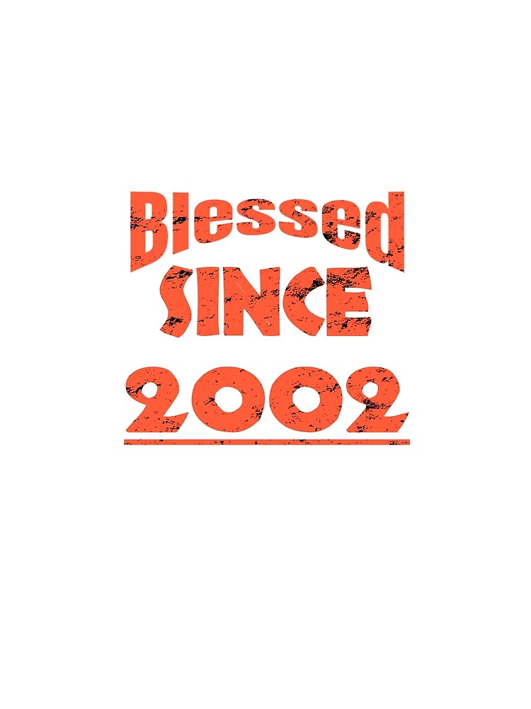 Birthday Gift Born in 2002 Birthday Gift T-Shirt by VG14