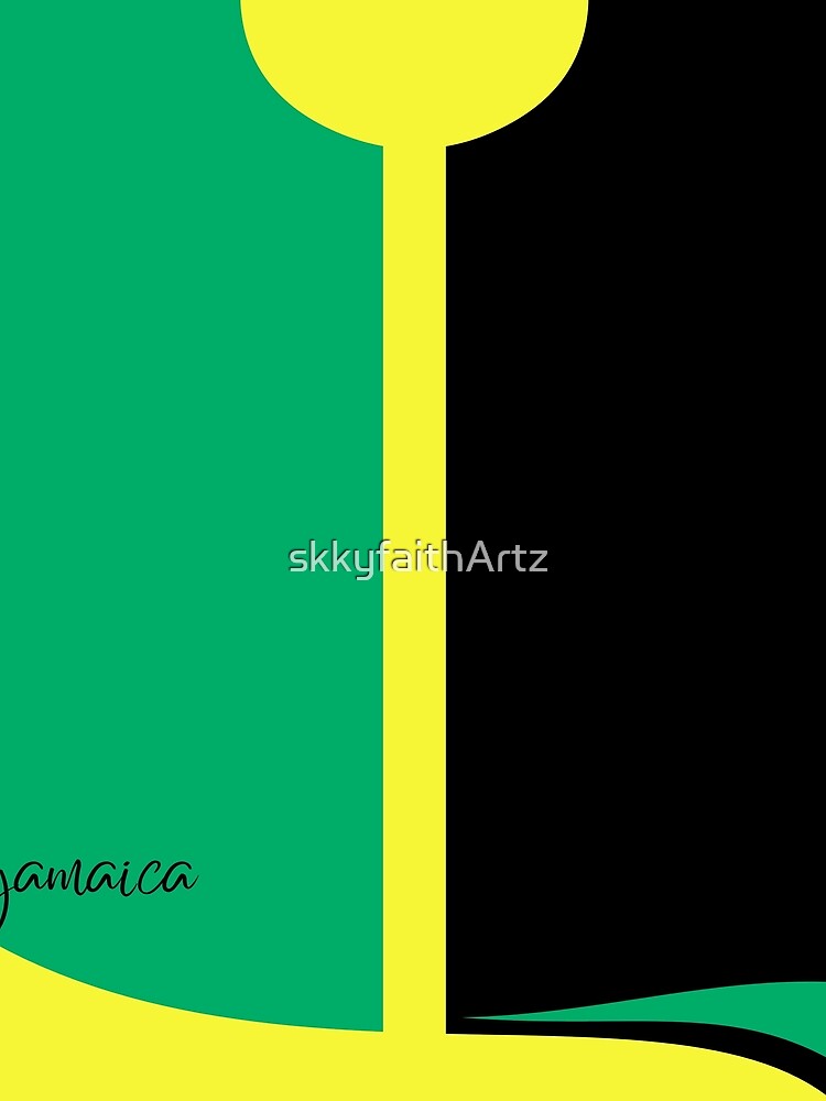 Jamaican Flag Culture Dress for Women by skkyfaithArtz