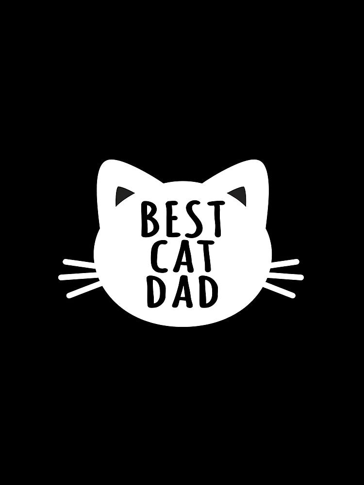 Best Cat Dad by Dmo3HarkoArt