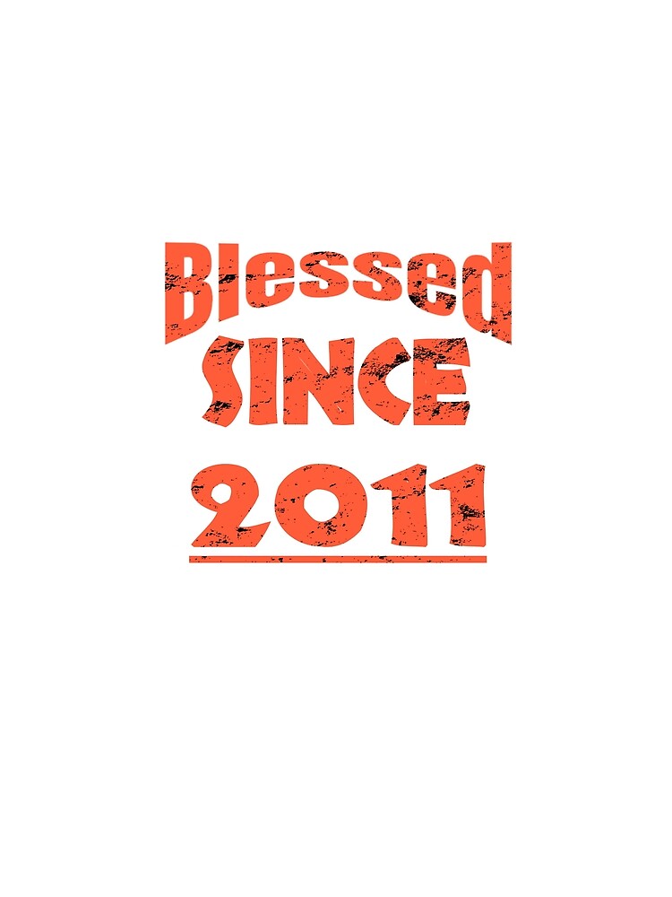 Birthday Gift Born in 2011 Birthday Gift T-Shirt by VG14