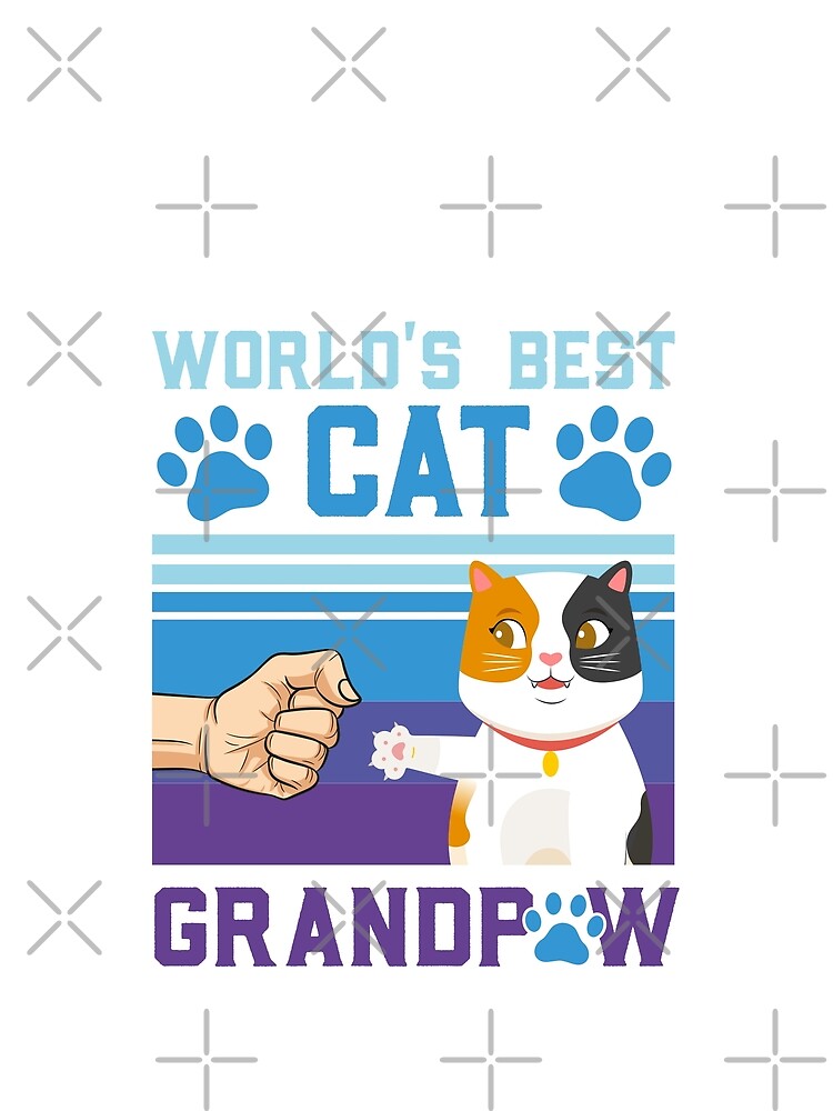 World's Best Cat Grandpaw by graphicmeyou