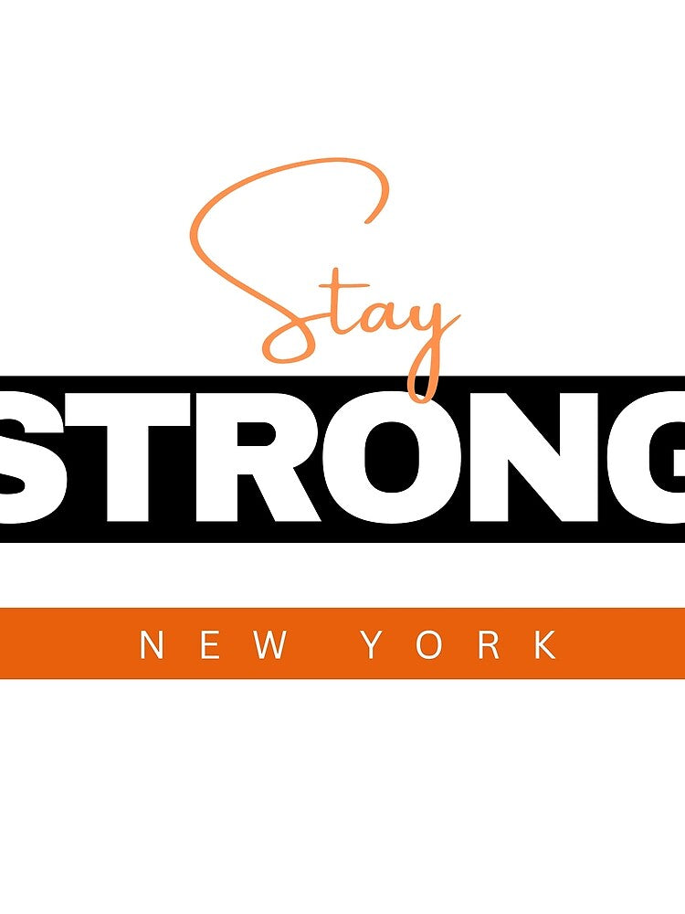 Strong new york T-SHIRT by MonaraStudio