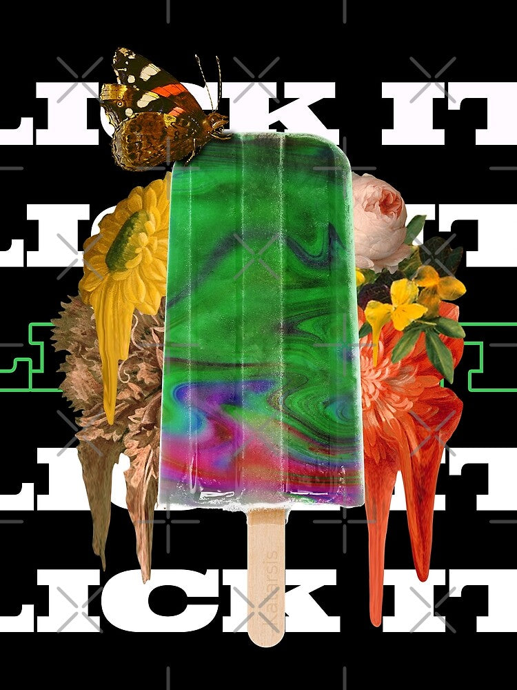Streetwear Psychedelic Classic surrealism popsicle by katarsisworks