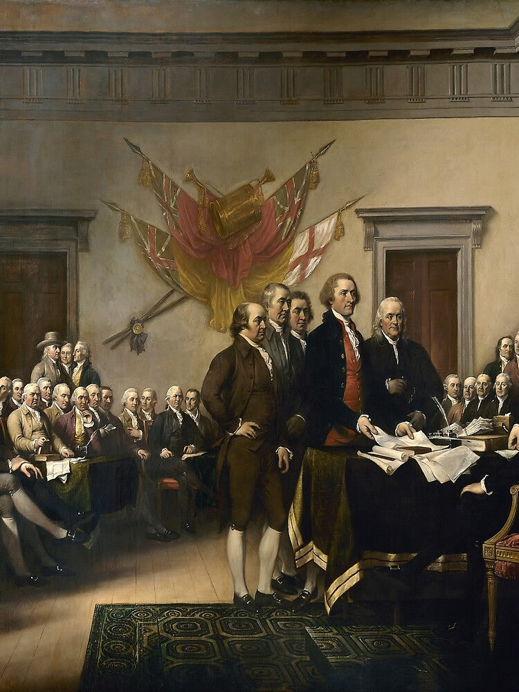 John Trumbull's The Declaration of Independence by mosfunky