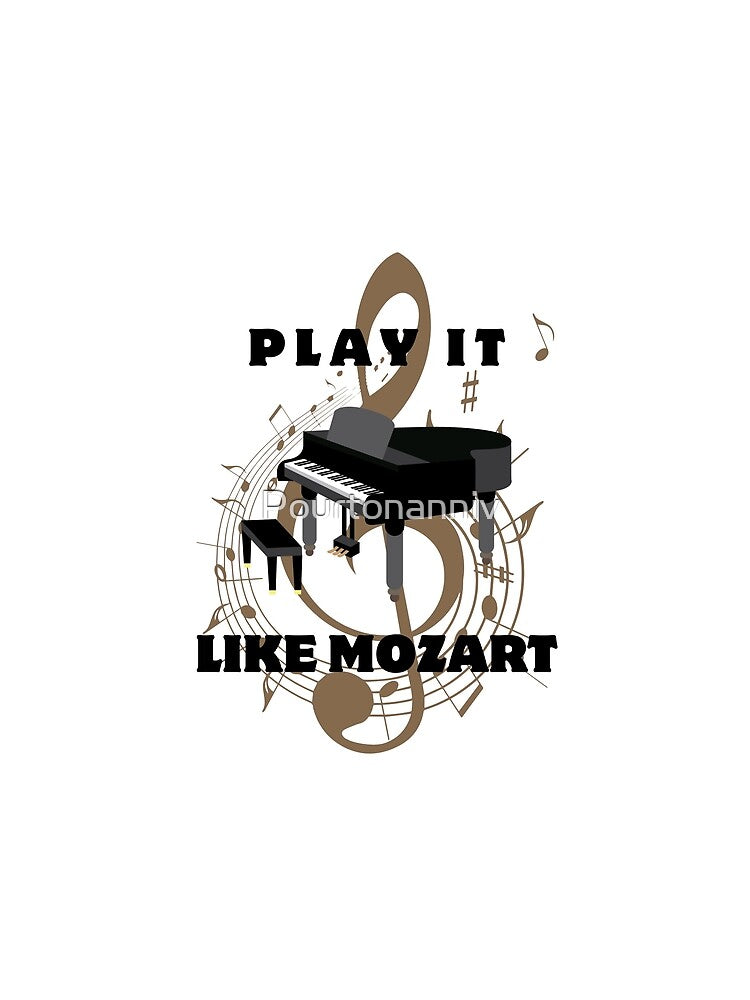 PLAY IT LIKE MOZART - PIANO PLAYER by Pourtonanniv
