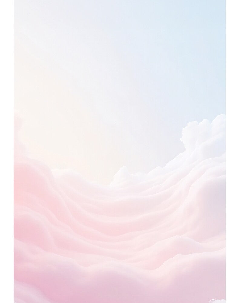 Cotton Candy Clouds – Whimsical Pastel Artwork by RebelGypsyCo