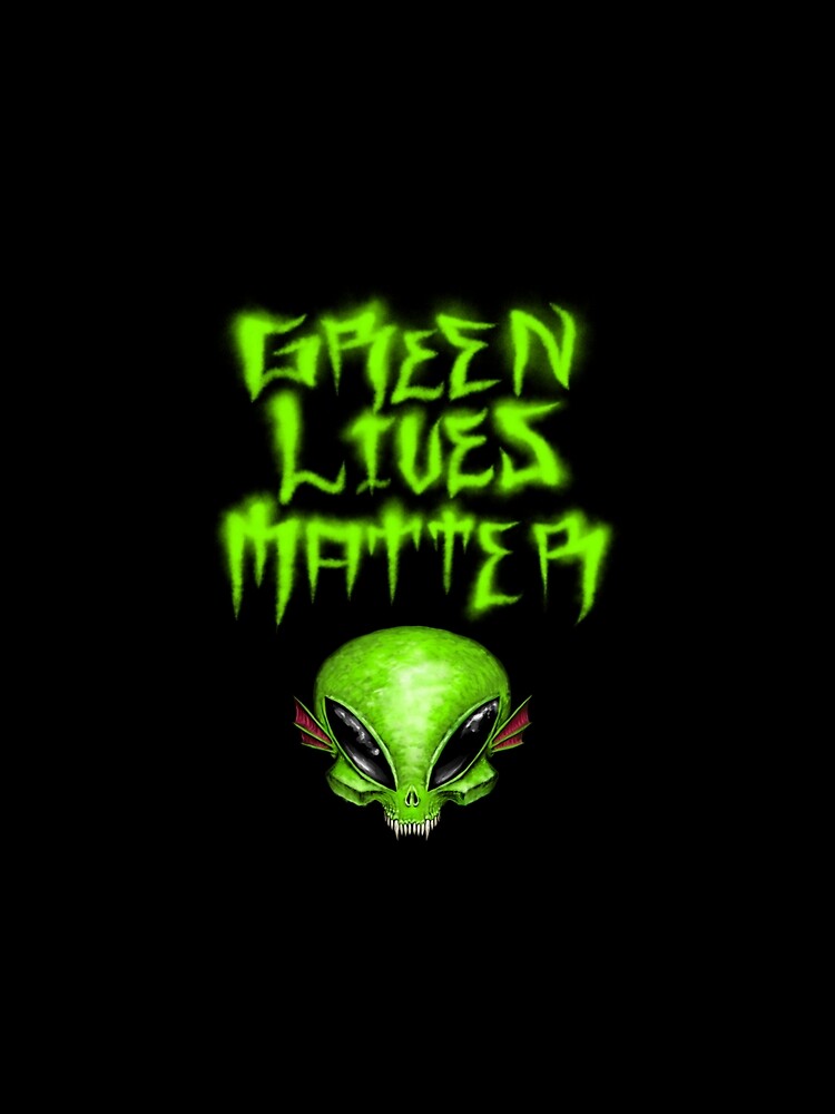 GREEN LIVES MATTER Premium by LaurenFudgeO