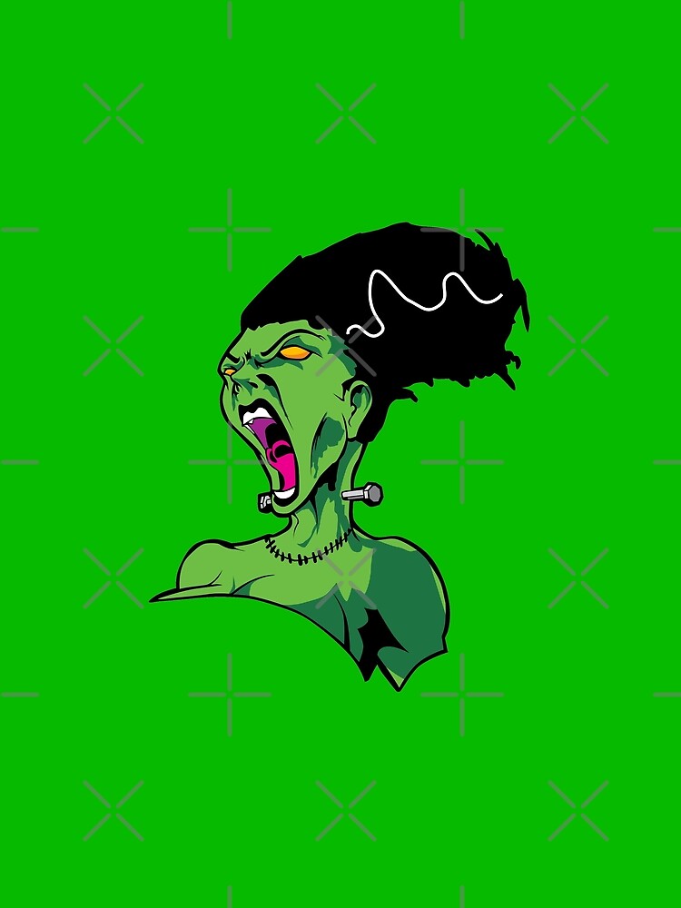 Nervous Horror Women Zombie Shirt by YSNbr