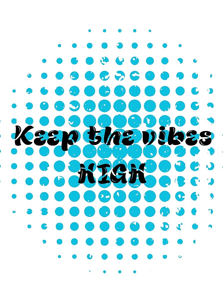 Vibes with blue dots by Naquo