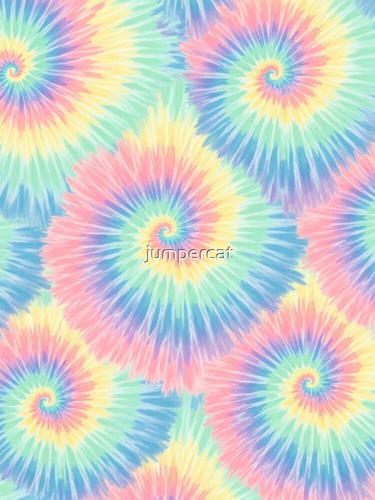 Pastel Psychedelic Spiral Design by jumpercat