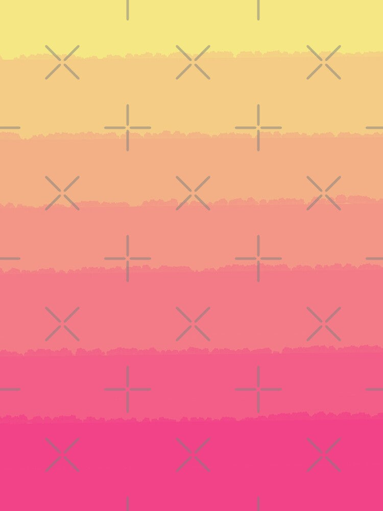 Sunset gradient- pink to yellow gradient ombré by Tanuja  Sharma