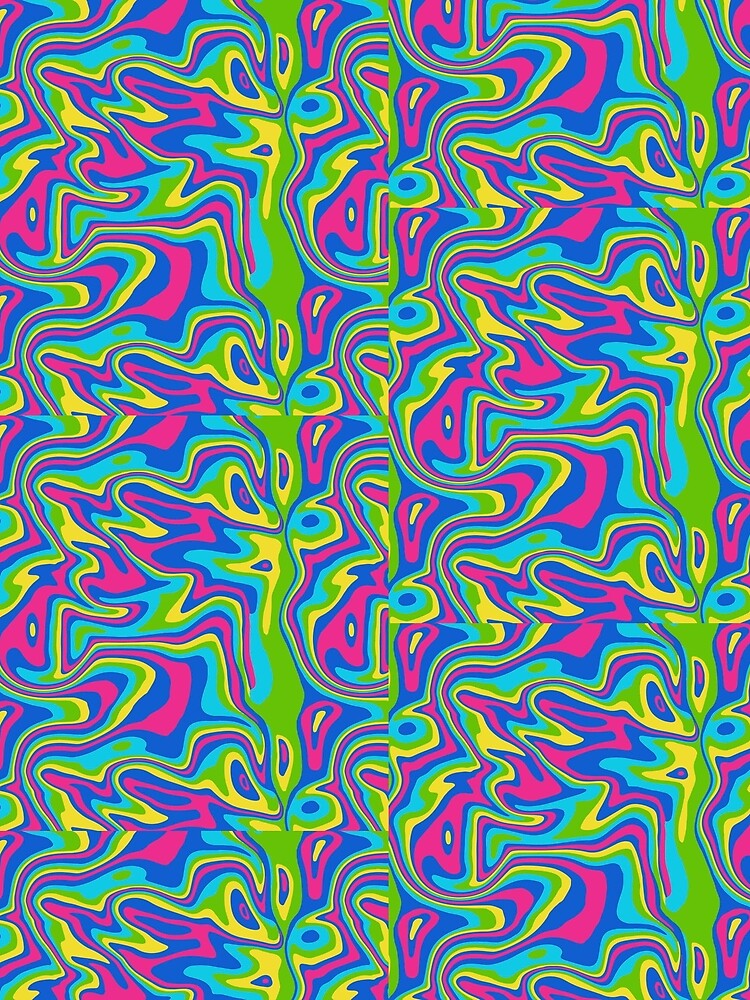 Trippy psychedelic acid wave rave outfit by FestDrip