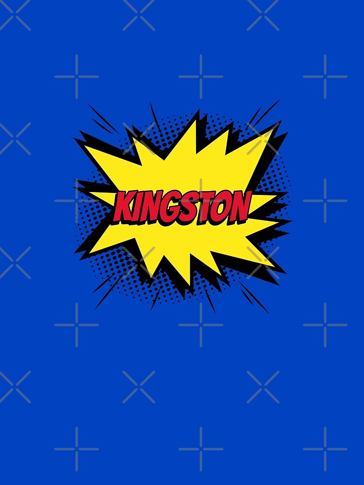 Kingston Spanish Town comic kapow style artwork by CreatedbyJR