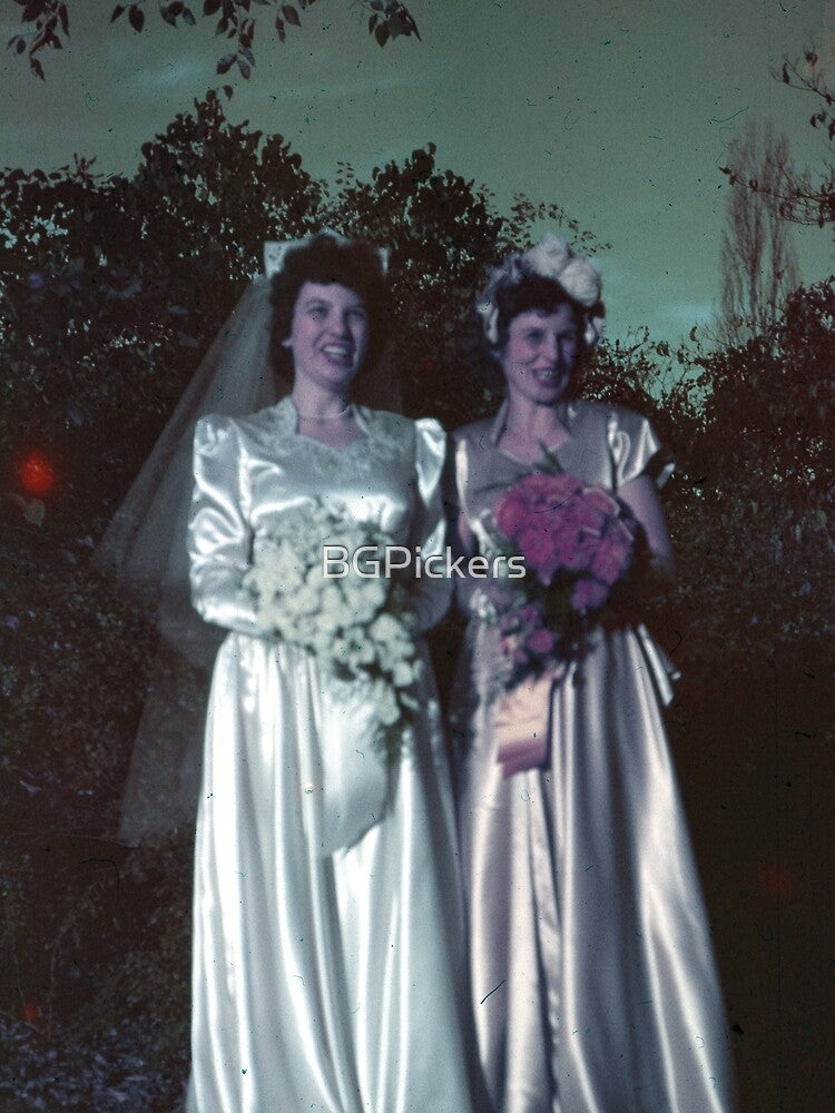 Vintage Bride and Maid of Honor by BGPickers