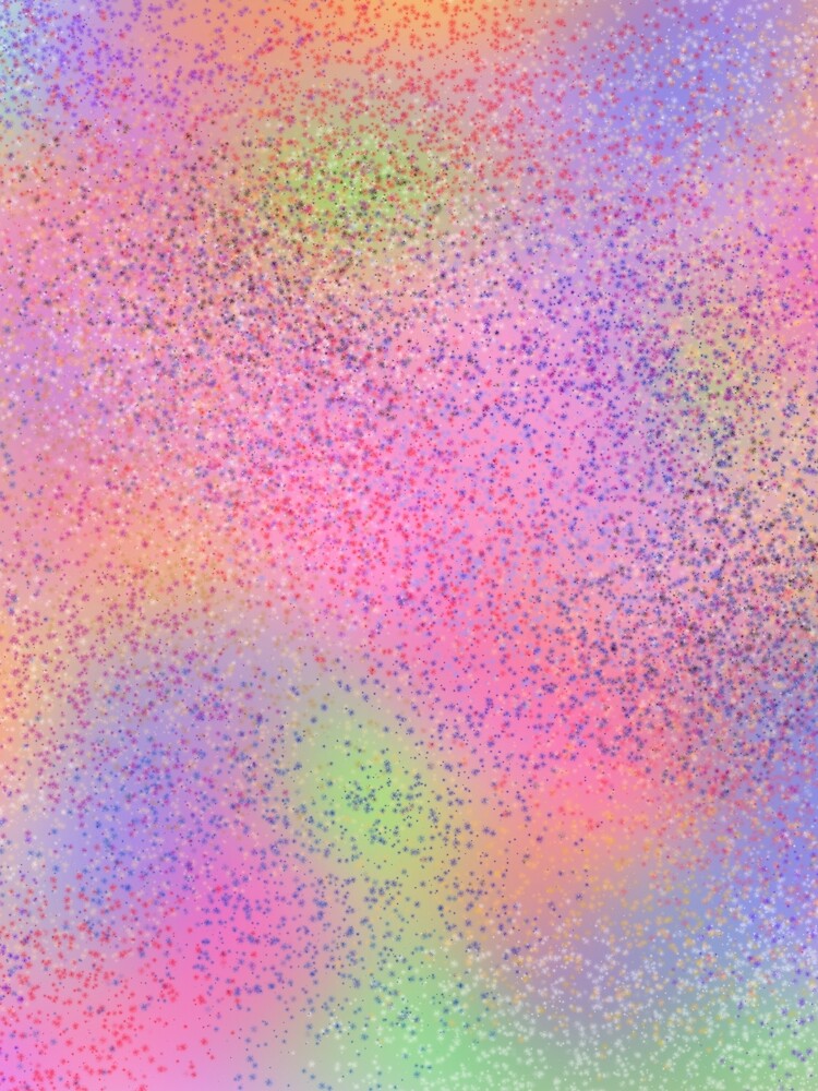 Dreamy Pastel Dust Pattern - Aesthetic Fairy Core Illustration by ubborn