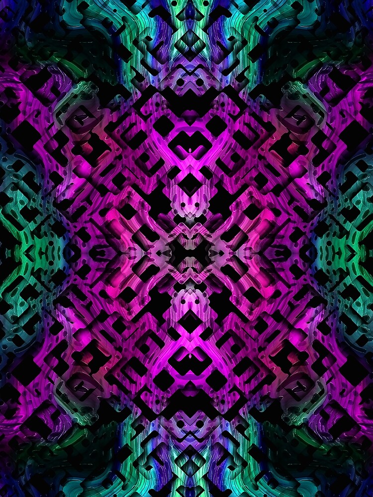 Psychedelic Tie Dye Heavenly Gates by FestDrip
