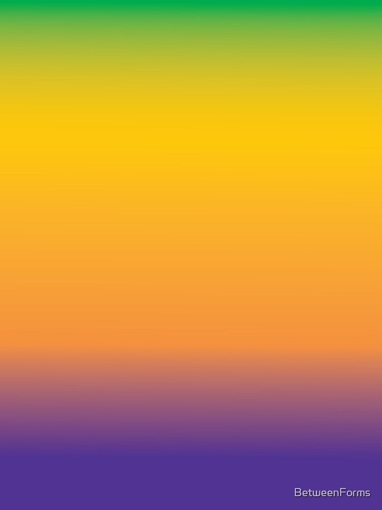 Retro Green Yellow and Purple Gradient by BetweenForms