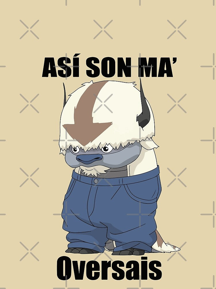 Appa with oversized pants by moosesclub