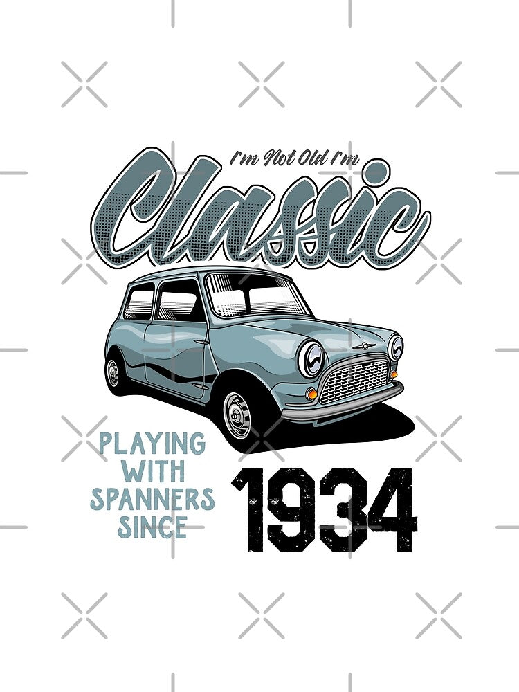 I'm Not Old I'm Classic Car Vintage Born In 1934 by JRRTs