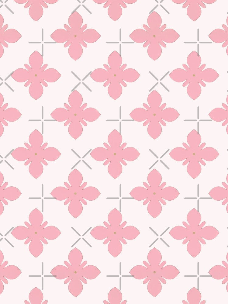 Minimal Pink Scandinavian Pattern by yara.lahdo