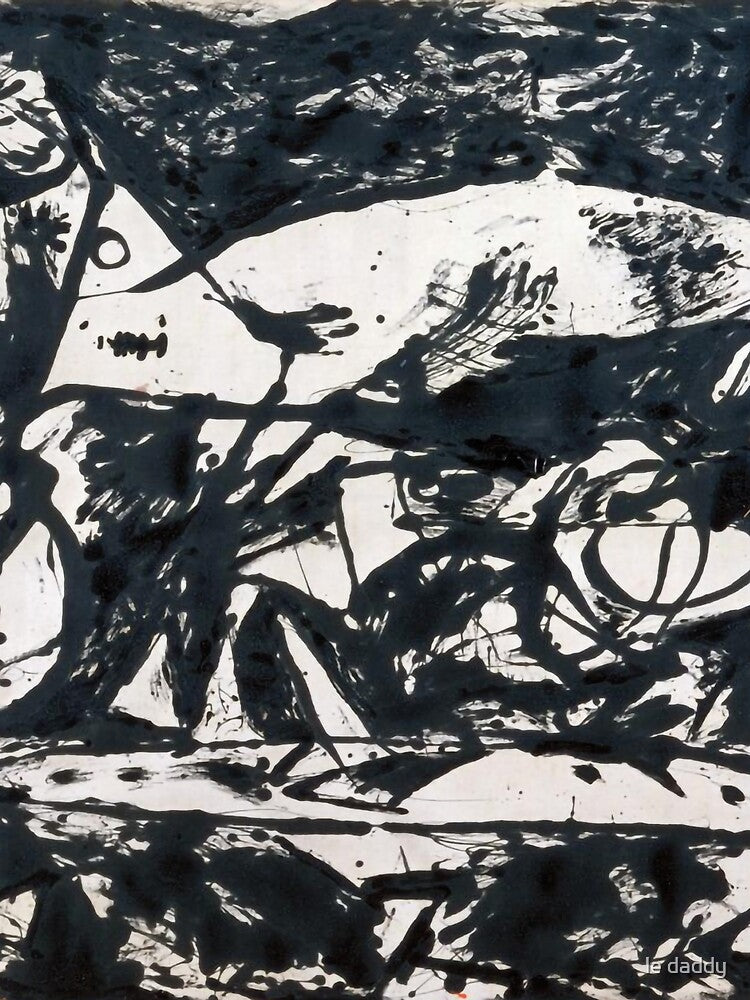 Jackson Pollack - Blind Spots, Number 15 by le daddy