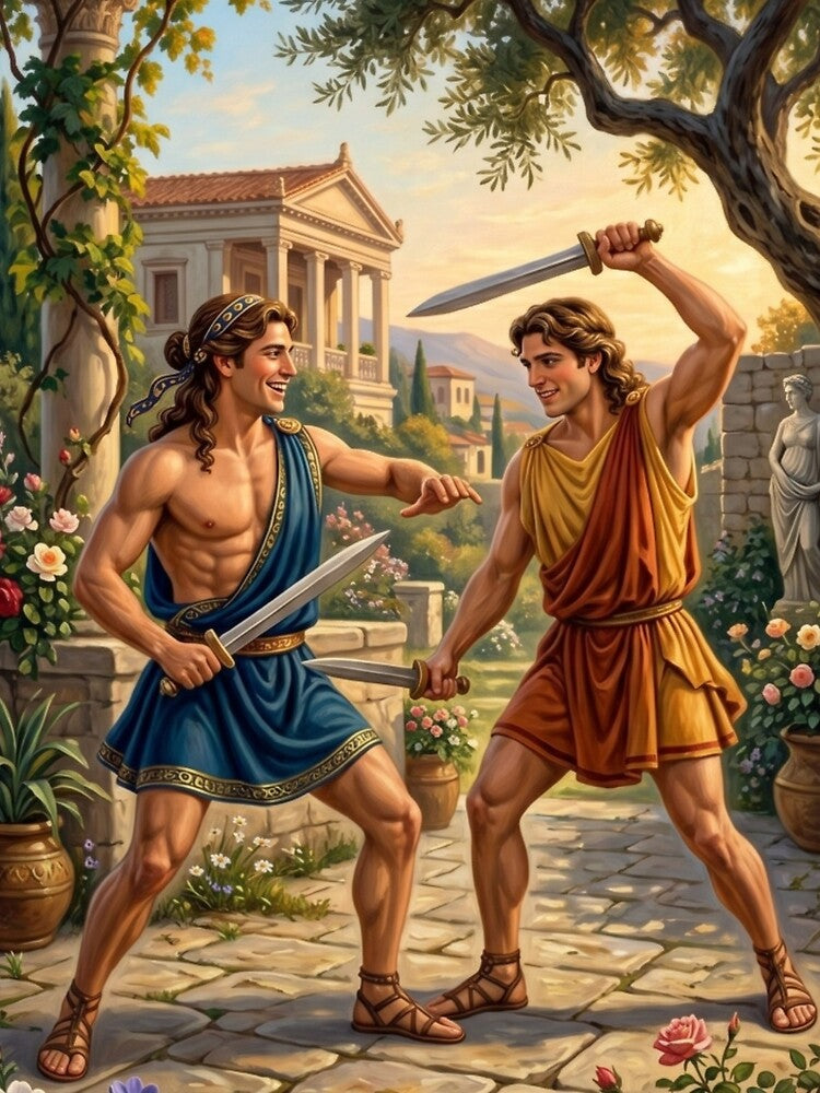 Greek brothers and sisters by PP&RAINBOW SHOP