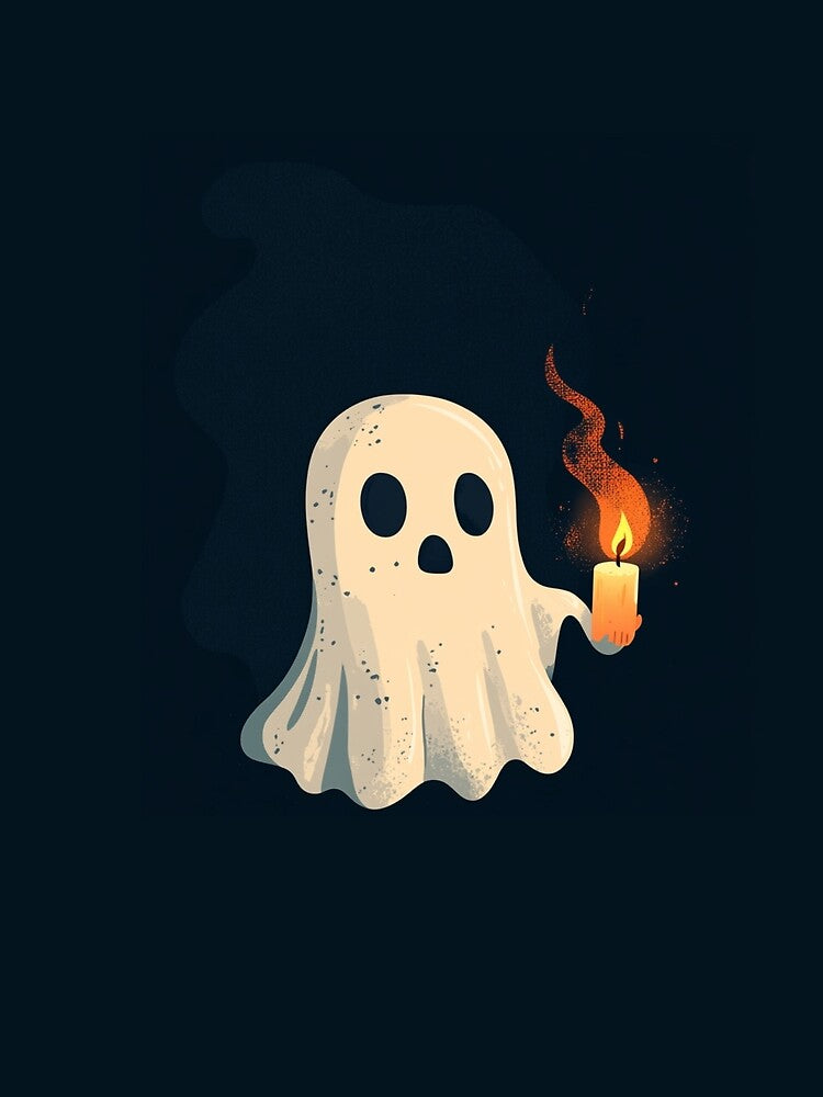Ghost and Candle by inventormind