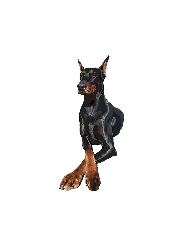 Doberman Dog Dobermann Pinscher by Dmo3HarkoArt
