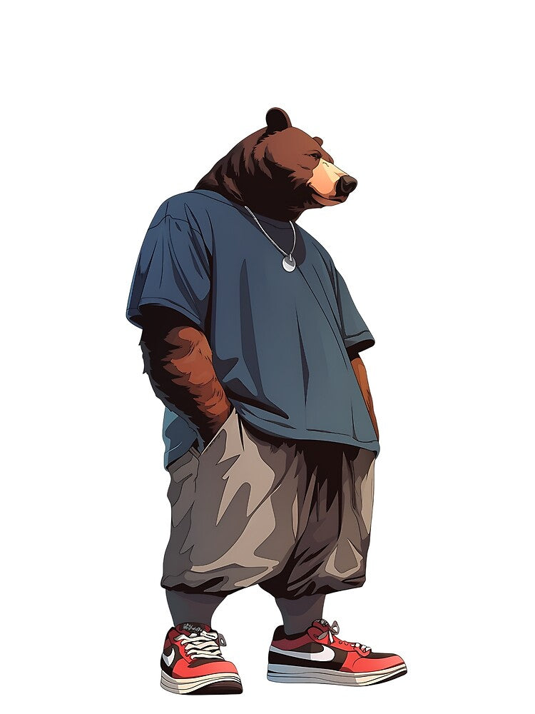 Streetwear Urban Bear by bapupa