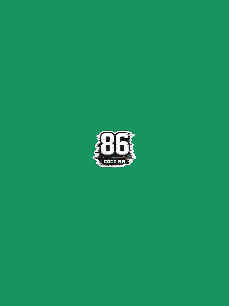 Grunge 86 Number Design by Artbysarmina